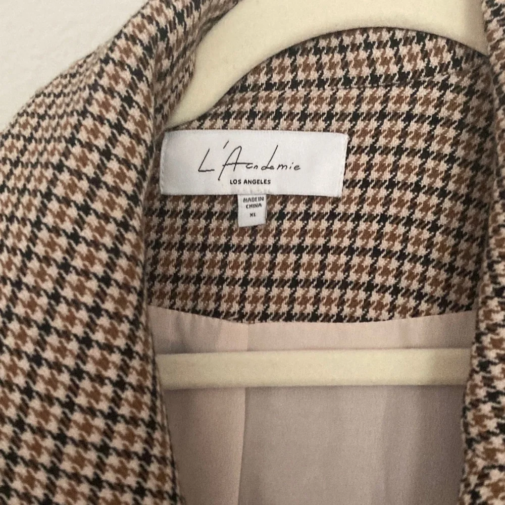 L’Academie Claire Coat Double Breasted Town and Country Jacket XL - Picture 4 of 10